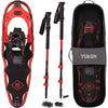 SNOWSHOES KIT ADULT 10X36IN RED WEIGHT CAPACITY 251-300LBS