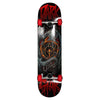 SKATEBOARD DOUBLE KICKTAIL ABYSS RED 31IN