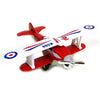FANCY FLIGHT PULLBACK BIPLANE {{ASSORTED COLOURS