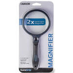 MAGNIFIER HANDHELD 2X & 115X.. SPOT LENS WITH SOFT GRIP & CASE