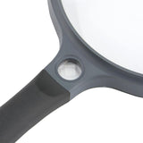 MAGNIFIER HANDHELD 2X & 11.5X SPOT LENS WITH SOFT GRIP & CASE