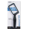 MAGNIFIER HANDHELD 2X RECTANGULAR & 6.5X SPOT LENS
