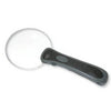 MAGNIFIER HANDHELD 2X RIMLESS LED LIGHTED SOFTCASE BATTERIES