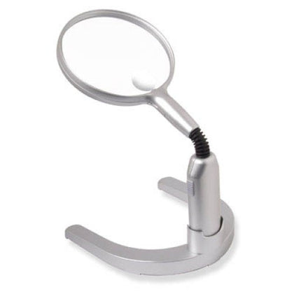 MAGNIFIER FLEXIBLE NECK 2X & 3.5X SPOT LENS LIGHTED