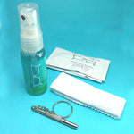 LENS CLEANER KIT 30ML BOTTLE TRI-STRIP MF CLOTH SCREWDRIVER