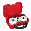 HOLE SAW KIT 13PC/SET ASSORTED SIZES BI-METAL GENERAL PURPOSE.