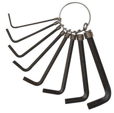HEX KEY SET SAE/METRIC 1.5 TO 8 MM & 1/16 TO 5/16 INCH 20PC/SET