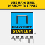 STAPLE GUN HEAVY DUTY STEEL USES STAPLES FROM 1/4 TO 9/16IN