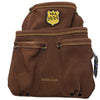 TOOL BAG EMPTY 12X9X3IN 4 POCKET HEAVY DUTY LEATHER W/BELT SLOT