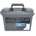 TOOL CASE EMPTY 15X10X10 INCH grey dust proof/water proof