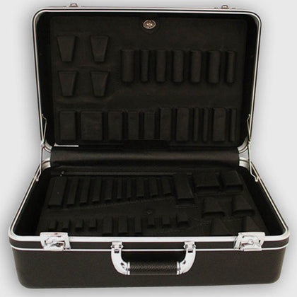 TOOL CASE EMPTY 18.5X14.2X7INCH PLAS BLACK WITH B & C PALLETS