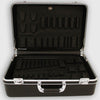 TOOL CASE EMPTY 18.5X14.2X7INCH PLAS BLACK WITH B & C PALLETS