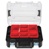 TOOL CASE 18X14X6 7-SECTION CLEAR LID SIDE LATCHES