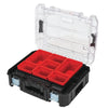 TOOL CASE 18X14X6 7-SECTION CLEAR LID SIDE LATCHES