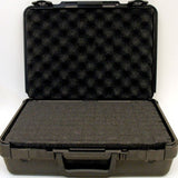 TOOL CASE EMPTY 15X11X4.3IN PLAS FOAM-FILLED CASE BLACK