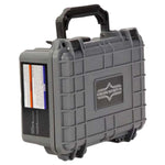 TOOL CASE EMPTY 8X6.5X3.5IN FOAM FILLED WATERPROOF GRAY