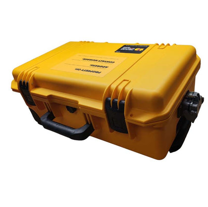 PROTECTIVE CASE 21.7X14X9IN YEL WATERTIGHT NO FOAM MODIFIED