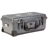 TOOL CASE EMPTY 22X13.5X9IN FOAM FILLED WATERPROOF GRAY WHEELED