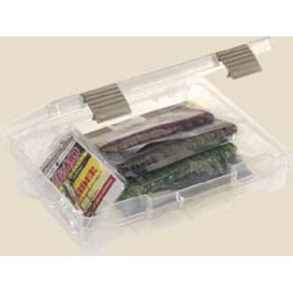 COMPONENT BOX 8.5X6.5X2IN CLEAR WITH LATCH