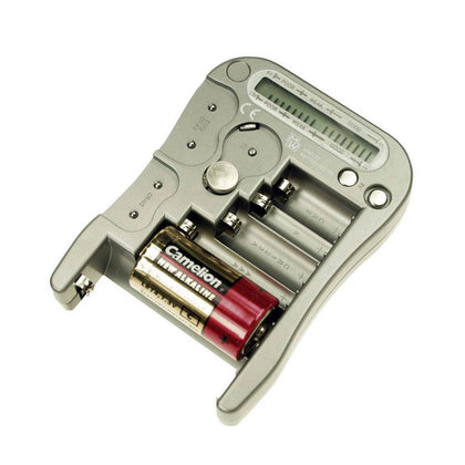BATTERY TESTER WITH LCD DISPLAY FOR A AA AAA C D 9V BUTTON CELL