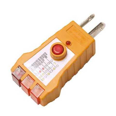 TESTER RECEPTACLE GFCI 110-125V AC