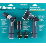 DUAL NOZZLE SET WITH AUTO SHUT OFF QUICK CONNECTORS
