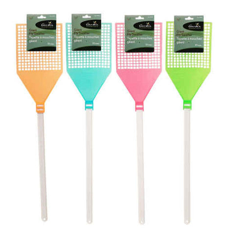 FLY SWATTER 31 INCH ASSORTED COLORS