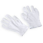 GLOVES COTTON MEDIUM WHT INSPECTORS GLOVE LADIES SIZE