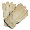 GLOVES LEATHER HEATSAVER LARGE THINSULATE LINED KEYSTONE THUMB