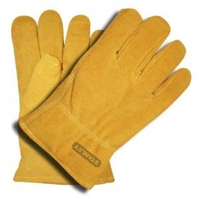 GLOVES LEATHER SPLIT LARGE COWHIDE PILE LINED KEYSTONE THUM