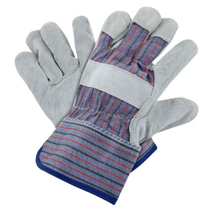 GLOVES SPLIT LEATHER LARGE WORK GLOVES