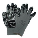 GLOVES NITRILE LARGE GRY GREAT DEXTERITY OIL RESISTANT