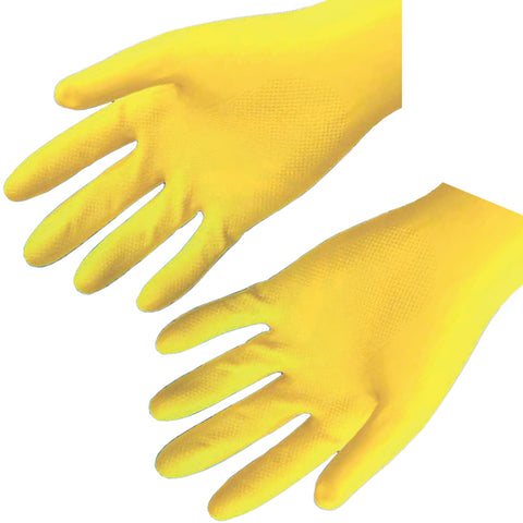 GLOVES LATEX REUSABLE MEDIUM 1 PAIR MULTI-PURPOSE