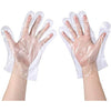 GLOVES POLY DISPOSABLE MEDIUM CLEAR