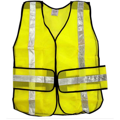 SAFETY VEST REFLECTIVE YELLOW OSFA SIZE