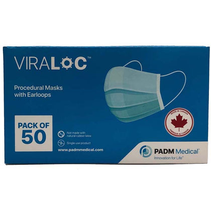 FACE MASK DISPOSABLE W/EAR LOOP BLUE LEVEL3 5PC/BOX