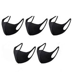 FACE MASK REUSABLE WASHABLE BLK