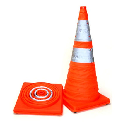 SAFETY TRAFFIC CONE COLLAPSIBLE ORANGE
