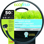 GARDENING SOAKER HOSE 1/2IN BLK 50FT