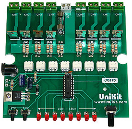 LIGHT CHASER 8-CH 20-PGM - ASSLD ASSEMBLED