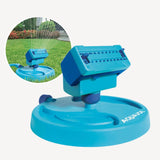 SPRINKLER OSCILLATING ON SLED BASE  BLUE