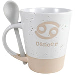 CANCER ZODIAC MUG W/SPOON