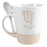 VIRGO ZODIAC MUG W/SPOON