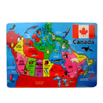 CANADA MAP PUZZLE {{