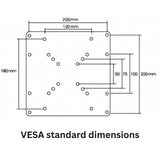 TV WALLMOUNT 25-32IN TILT/SWIVEL 55LBS