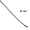 WIRE STRANDED 22AWG 2500FT WHITE TC 80C 150V XLPVC