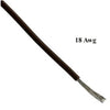 WIRE STRANDED 18AWG 100FT BROWN TC PVC FT1 300V 15C