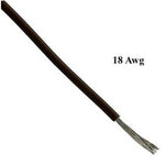 WIRE STRANDED 18AWG 100FT BROWN TC PVC FT1 3V 15C