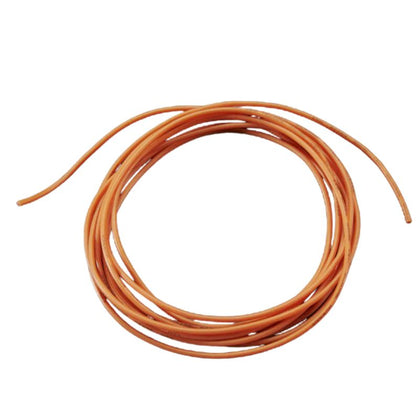WIRE SILICON 30AWG 6FT ORANGE -60C TO 200C