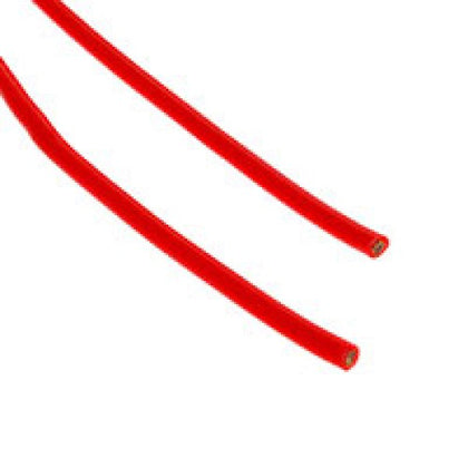 WIRE SILICON 12AWG 3FT RED -60C TO 200C